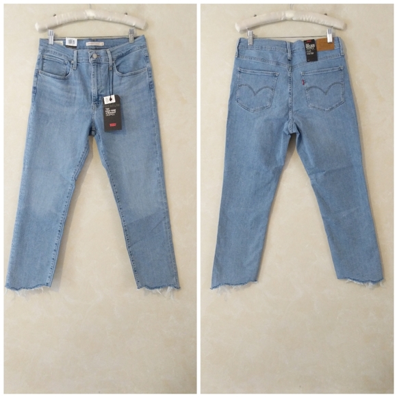 Levi's 724 High Rise Straight Leg Stretch Jeans - Picture 6 of 8